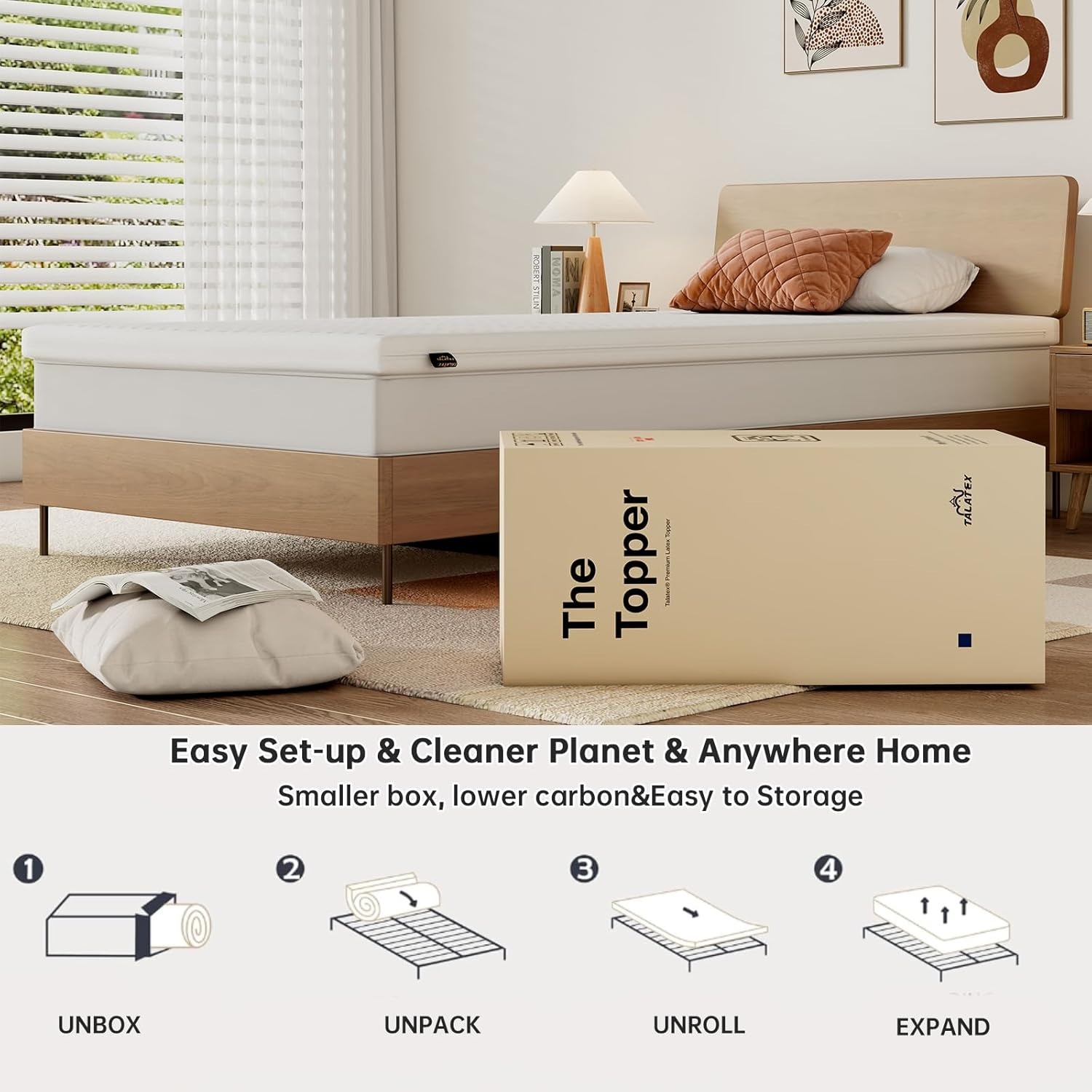 Talatex Natural Latex Mattress Topper — image 8