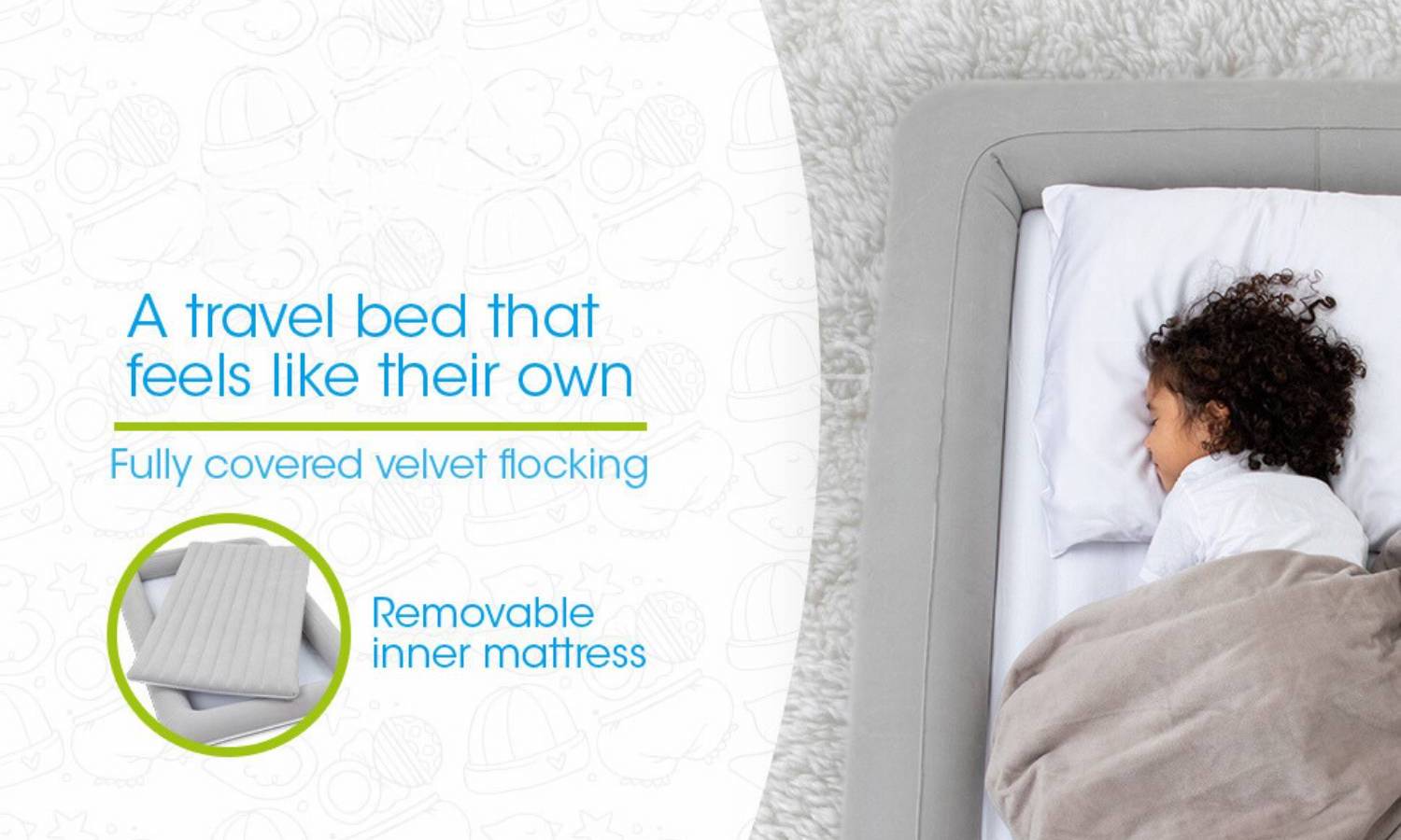 Inflatable Toddler Travel Bed — image 2