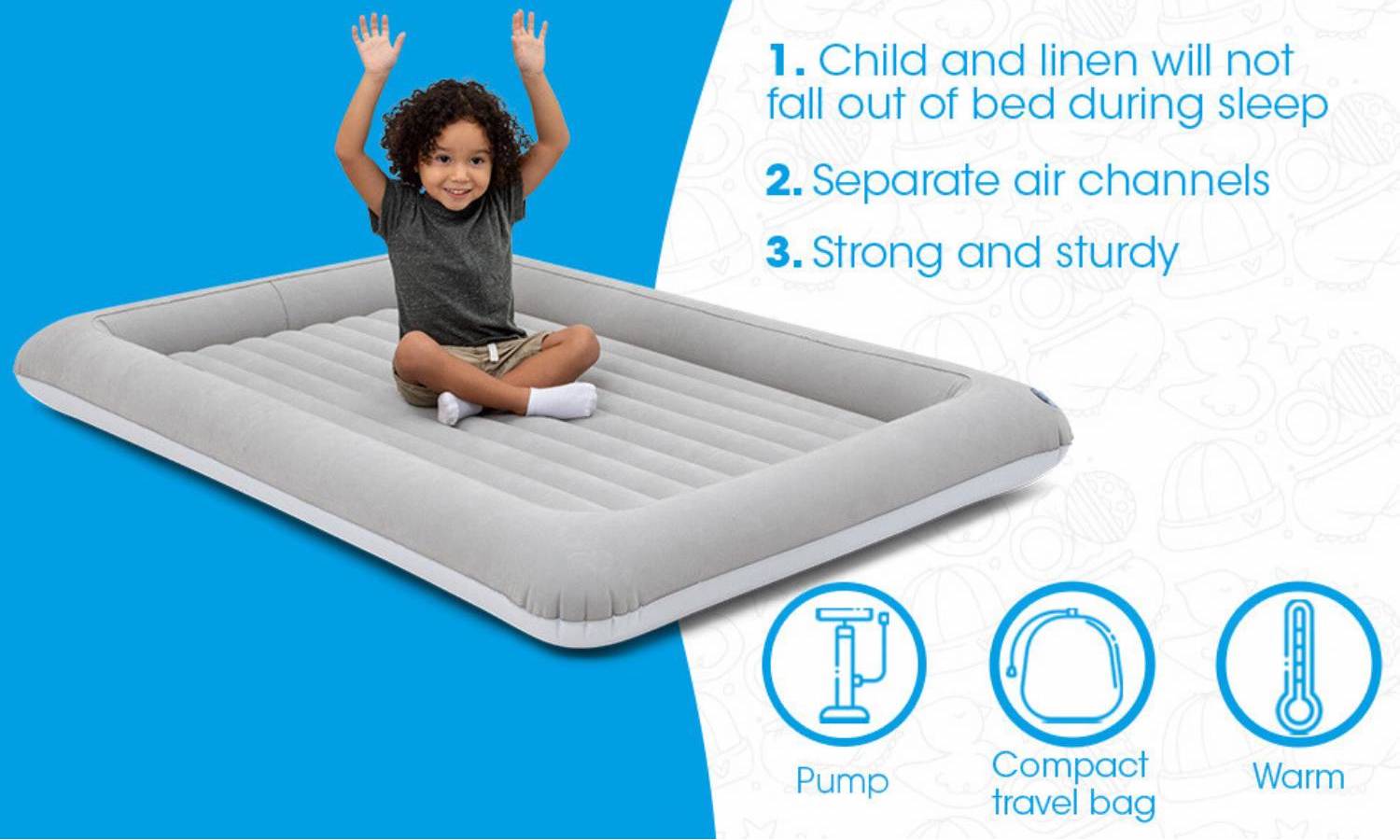 Inflatable Toddler Travel Bed — image 5