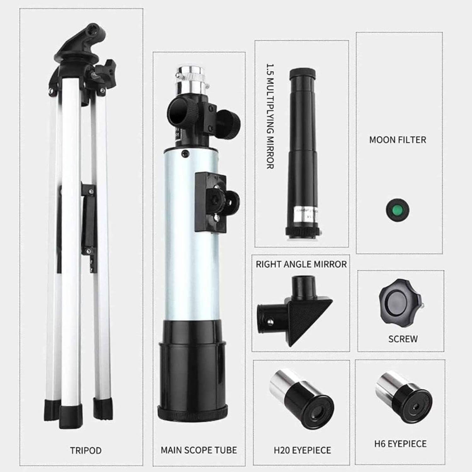 Kids Telescope dimensions and specifications