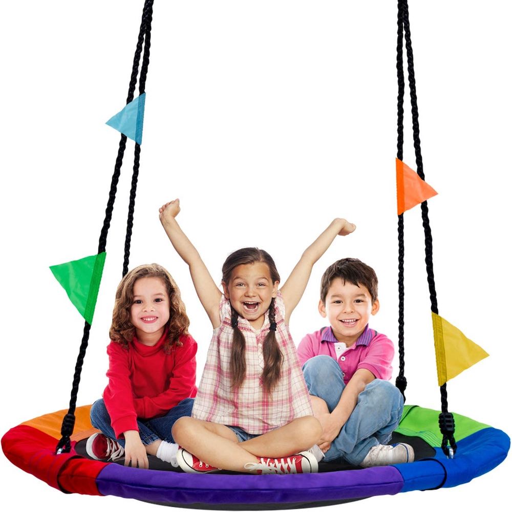 Round Mat Saucer Tree Swing