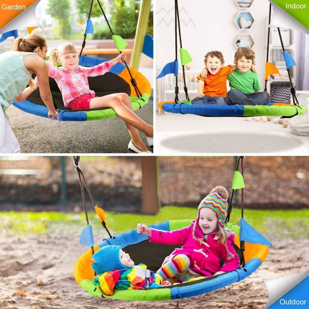 Round Mat Saucer Tree Swing — image 3