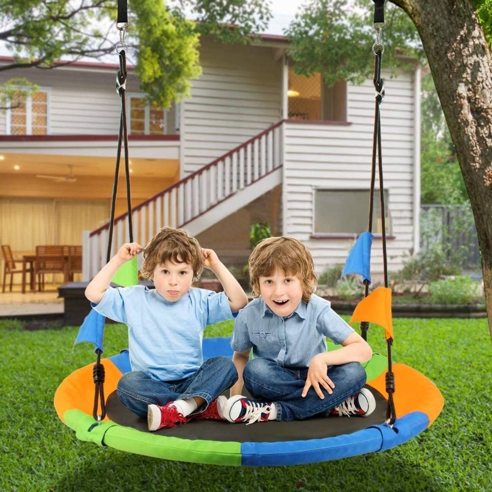 Round Mat Saucer Tree Swing — image 4
