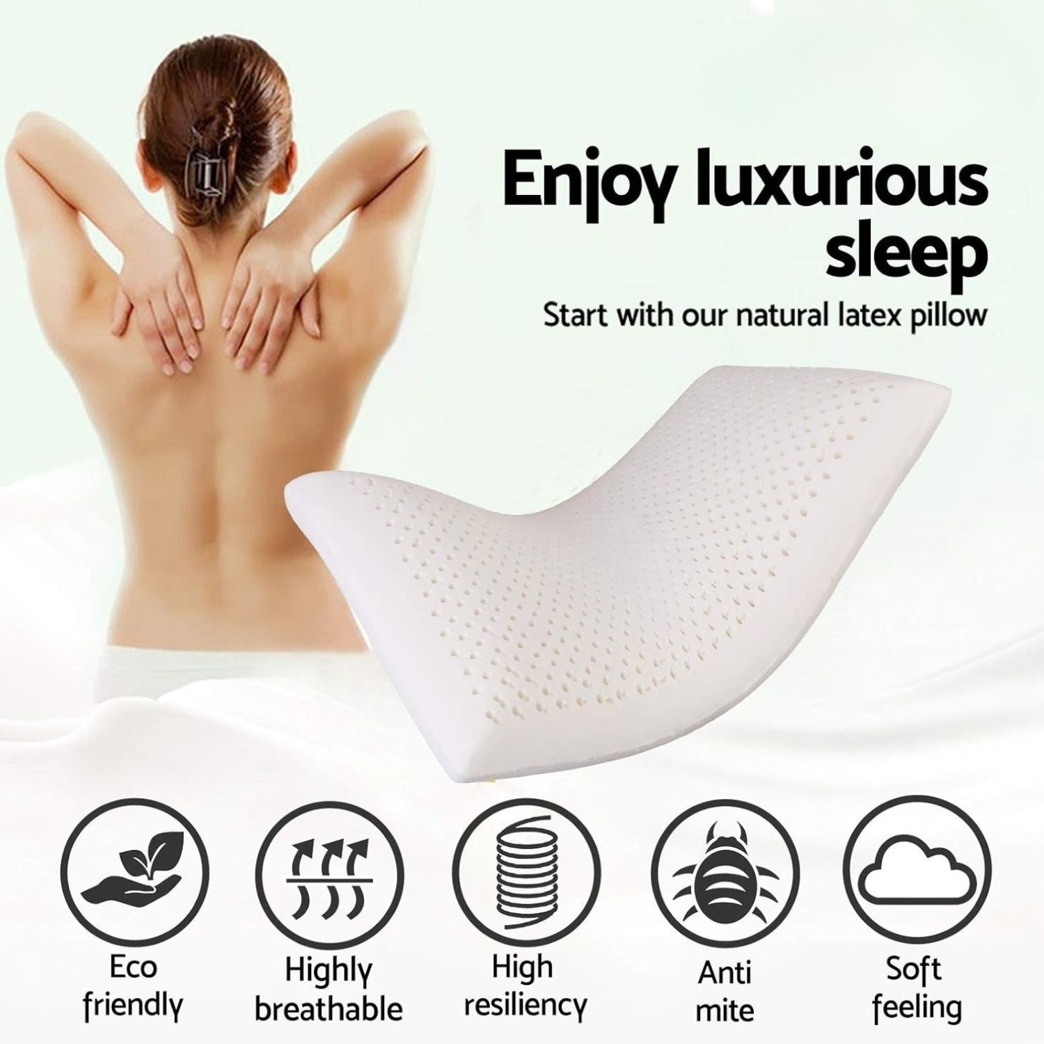 Natural Dunlop Latex Pillow — image 6