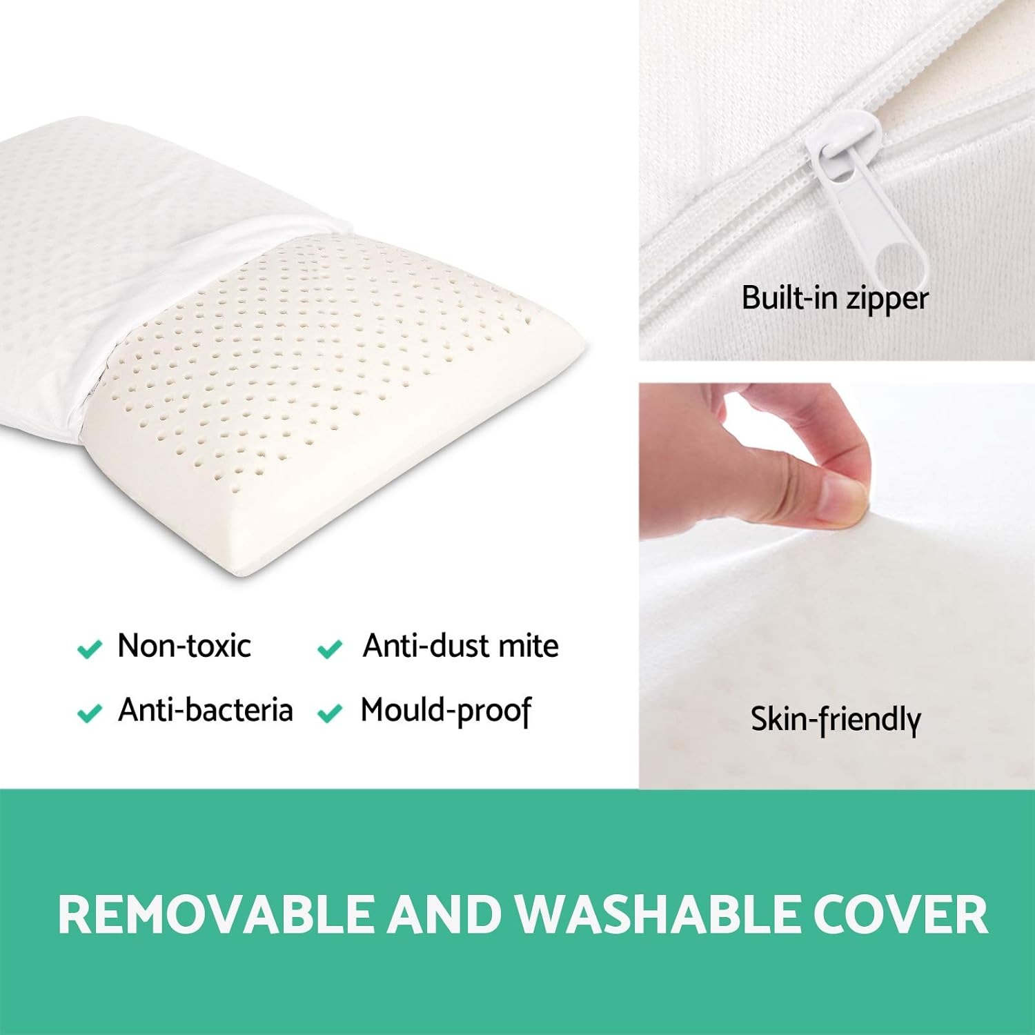 Natural Dunlop Latex Pillow — image 12